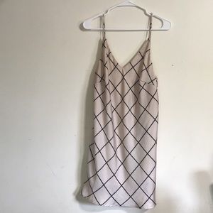 Blush silly slip dress